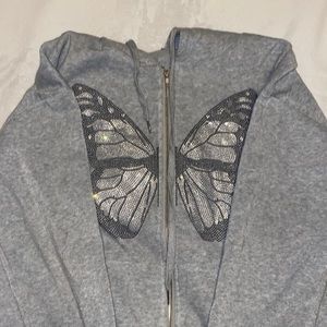 SHEIN butterfly hoodie